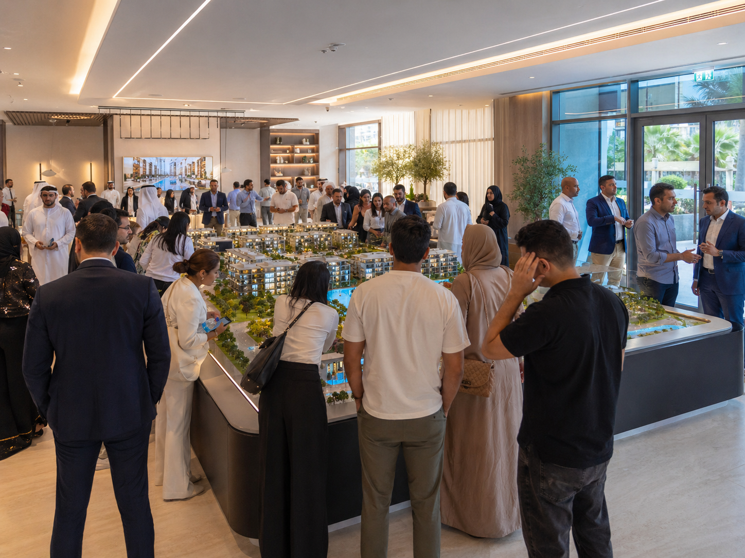 Hotel ballroom property launch