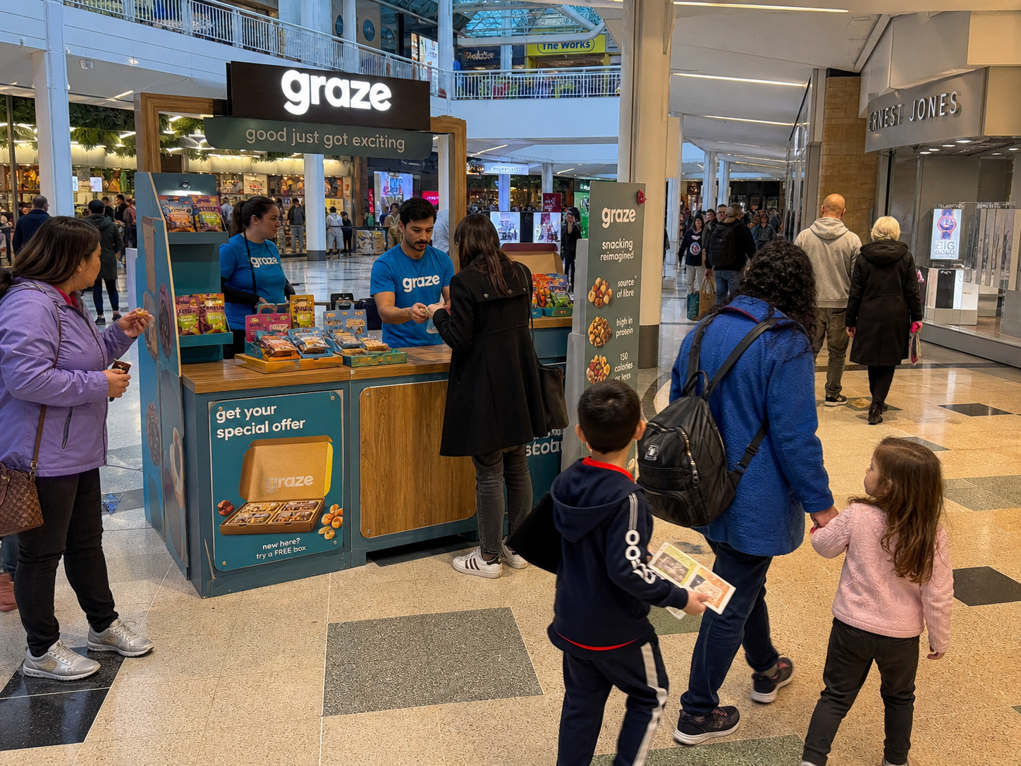 Mall campaign team